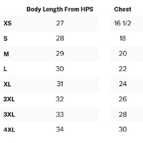 Sizing Guide